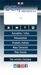 Mobile Screenshot of dcmprecision.com